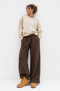 Pantalone tuta da donna wide fit