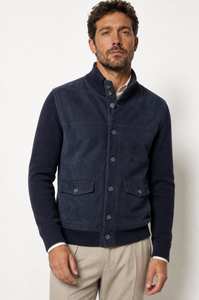 Giubbino da uomo in maglia