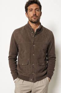 Giubbino da uomo in maglia