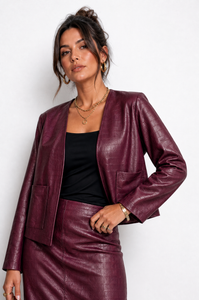 Giacchino Donna in Ecopelle
