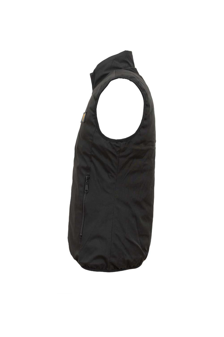 Gilet double-face nero e verde di Aeronautica Italiana