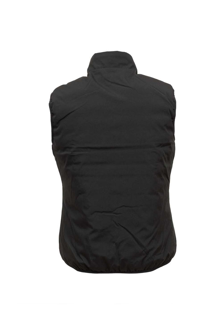 Gilet double-face nero e verde di Aeronautica Italiana