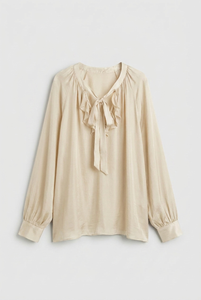 Blusa con volant