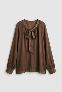 Blusa con volant