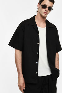 Camicia manica corta relaxed fit