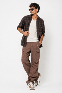 Pantaloni Uomo Cargo Tasconati