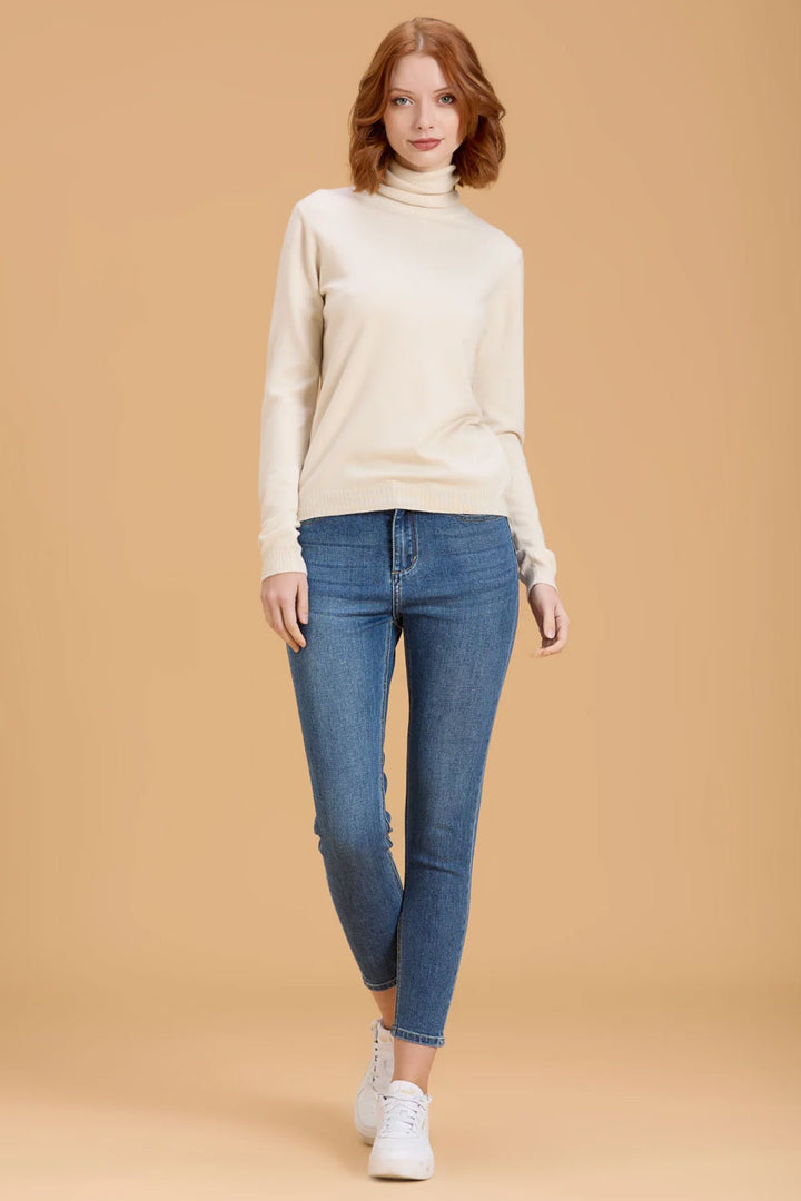 Jeans skinny a vita alta di Griffai