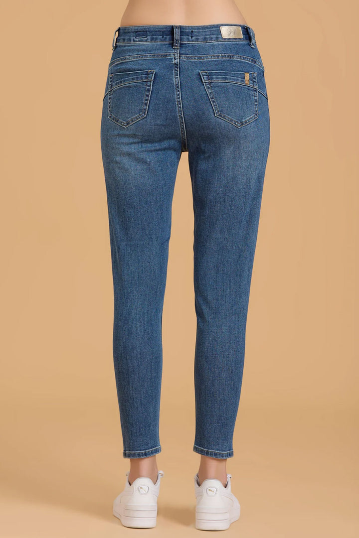 Jeans skinny a vita alta di Griffai