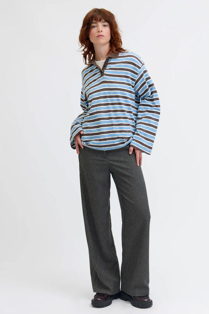 Pantalone wide grigio JJXX