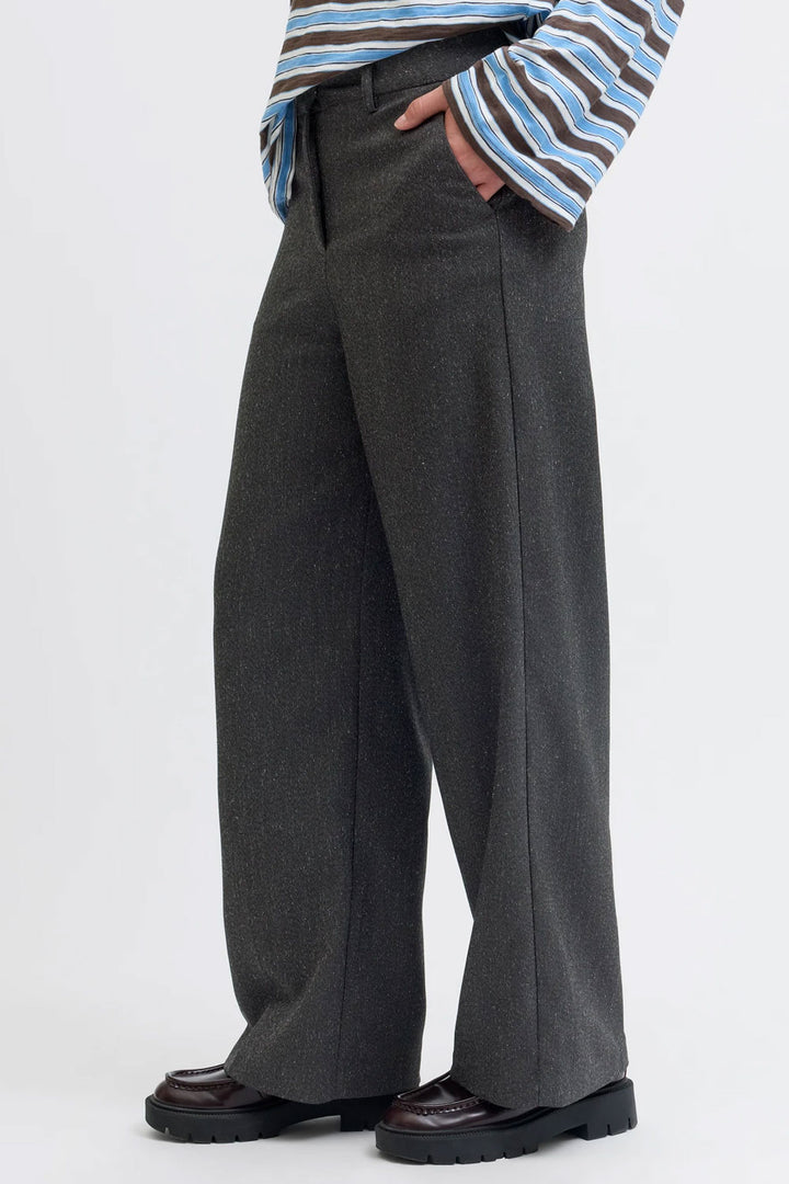 Pantalone wide grigio JJXX