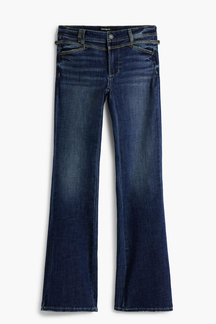 Jeans bootcut scuri "Flairy" Desigual