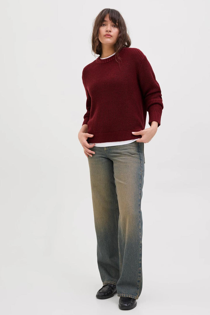 Maglione da donna bordeaux di JJXX