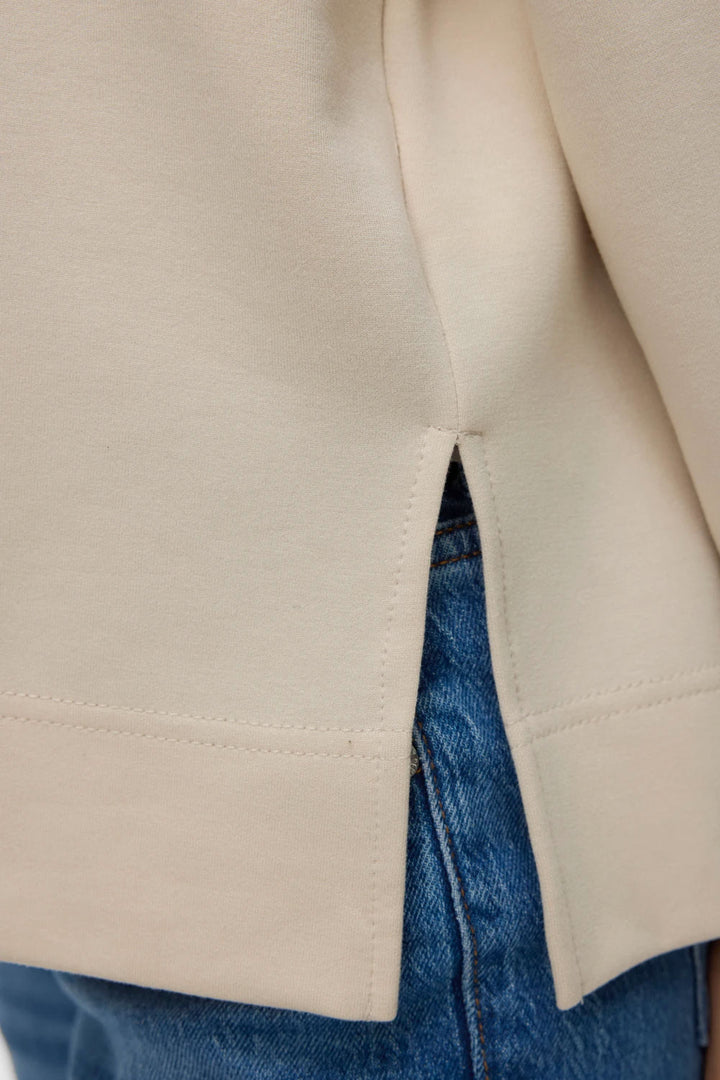 Felpa beige con cappuccio Vero Moda