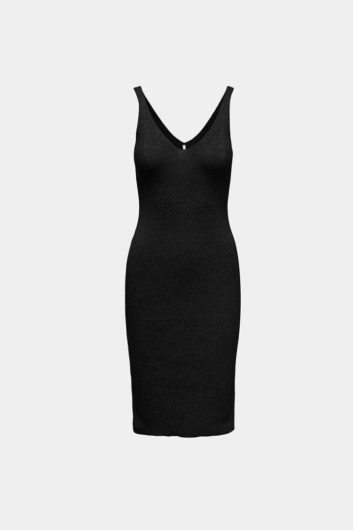 Abito nero in maglina slim fit Only