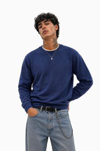Pullover uomo girocollo