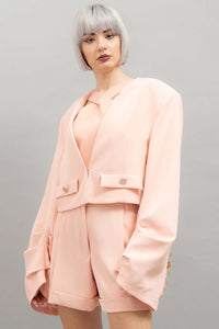 Blazer donna Maxi Crop