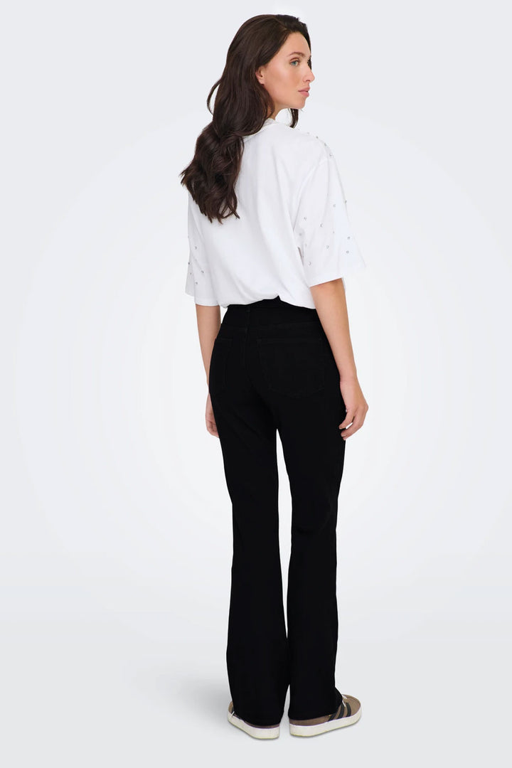 Jeans nero bootcut di JDY