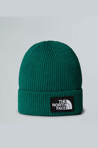 Beanie verde a coste di The North Face