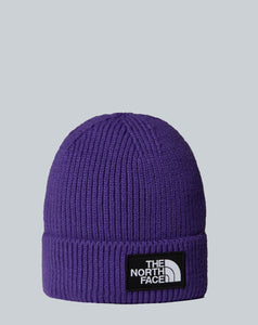 Beanie viola a coste di The North Face