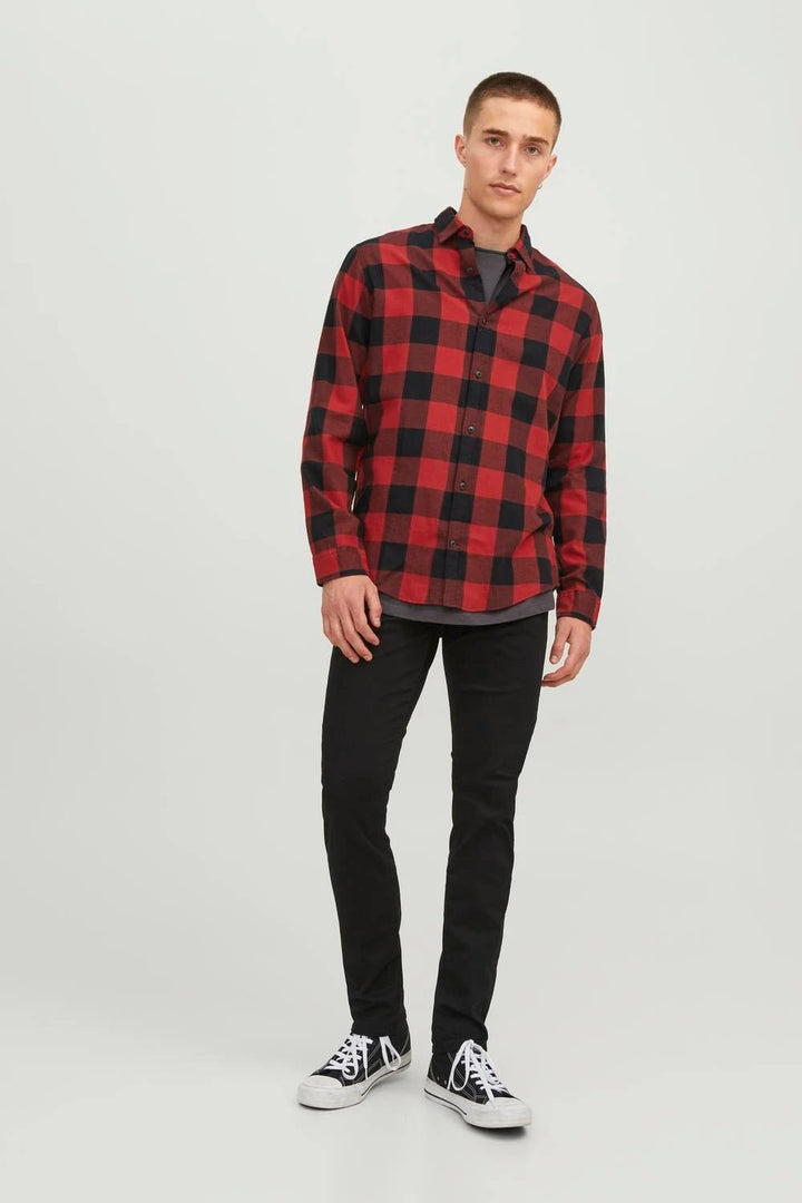 Camicia a scacchi da uomo di J&J