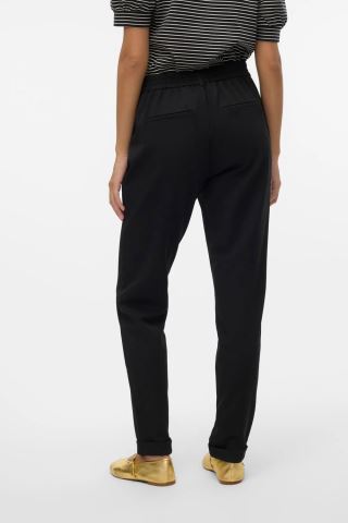Pantalone nero da donna regular fit di Vero Moda