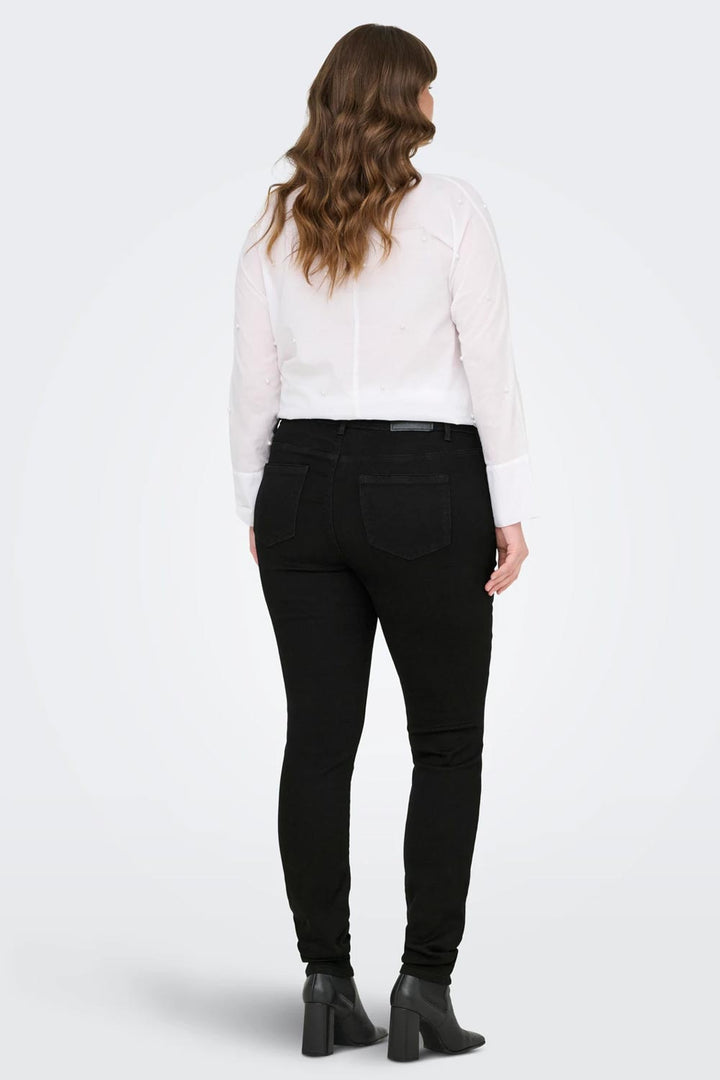Jeans skinny neri curvy di Only Carmakoma