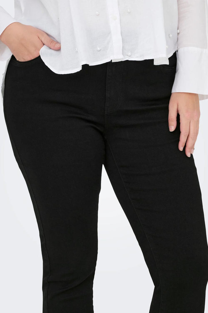 Jeans skinny neri curvy di Only Carmakoma
