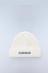 Berretto beige in maglia 