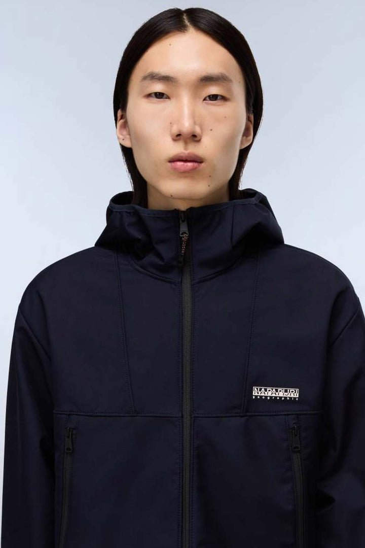 Giubbino corto blu di Napapijri