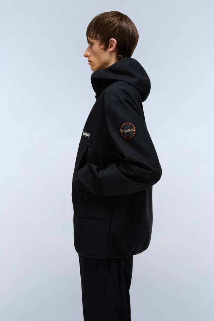 Giubbino nero corto di Napapijri