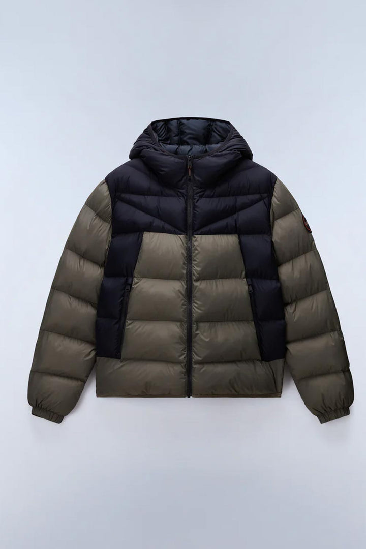 Giubbino trapuntato con cappuccio "Molveno" di Napapijri