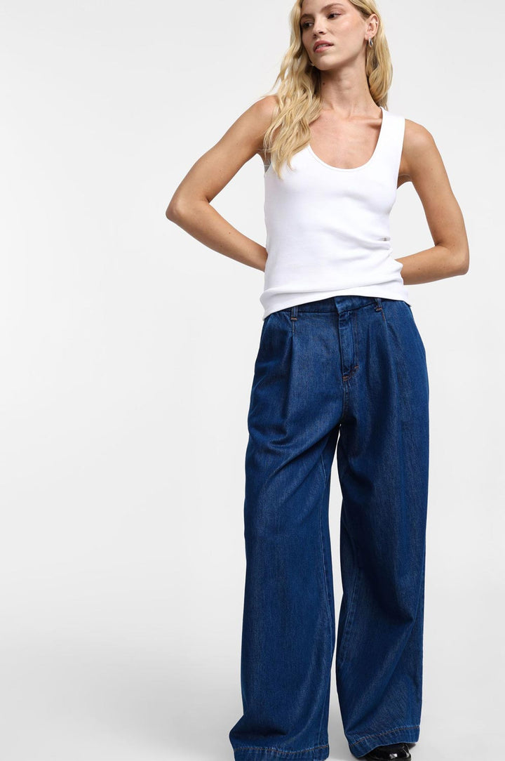 Jeans blu ampi di Please