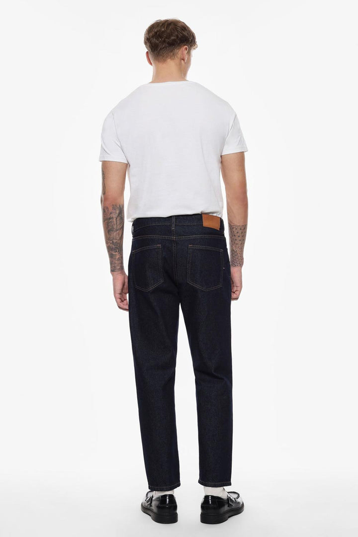 Jeans straight dark blu Imperial uomo
