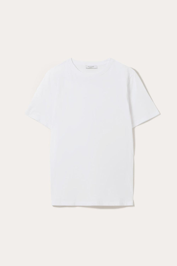 T-shirt manica corta bianca da donna