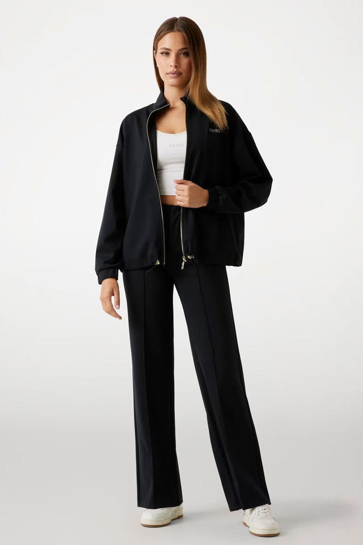 Pantalone nero svasato Guess Active