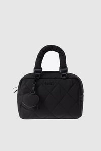 Borsa trapuntata con manico