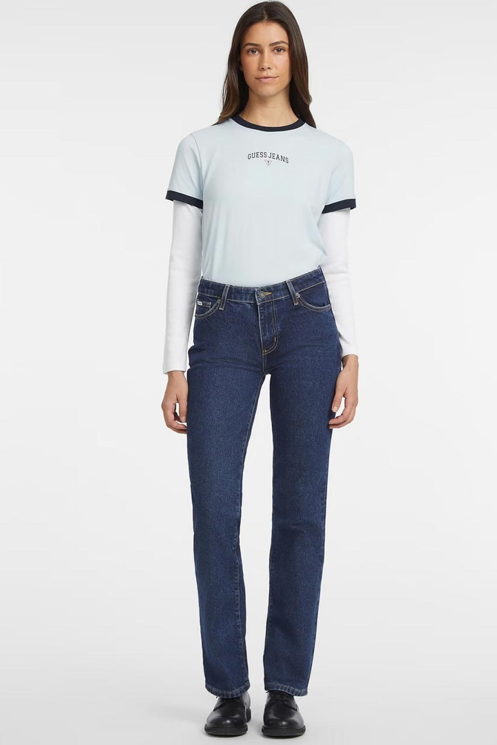 Jeans straight blu Guess Jeans