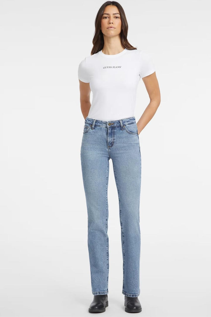 Jeans straight lavaggio chiaro vintage Guess Jeans