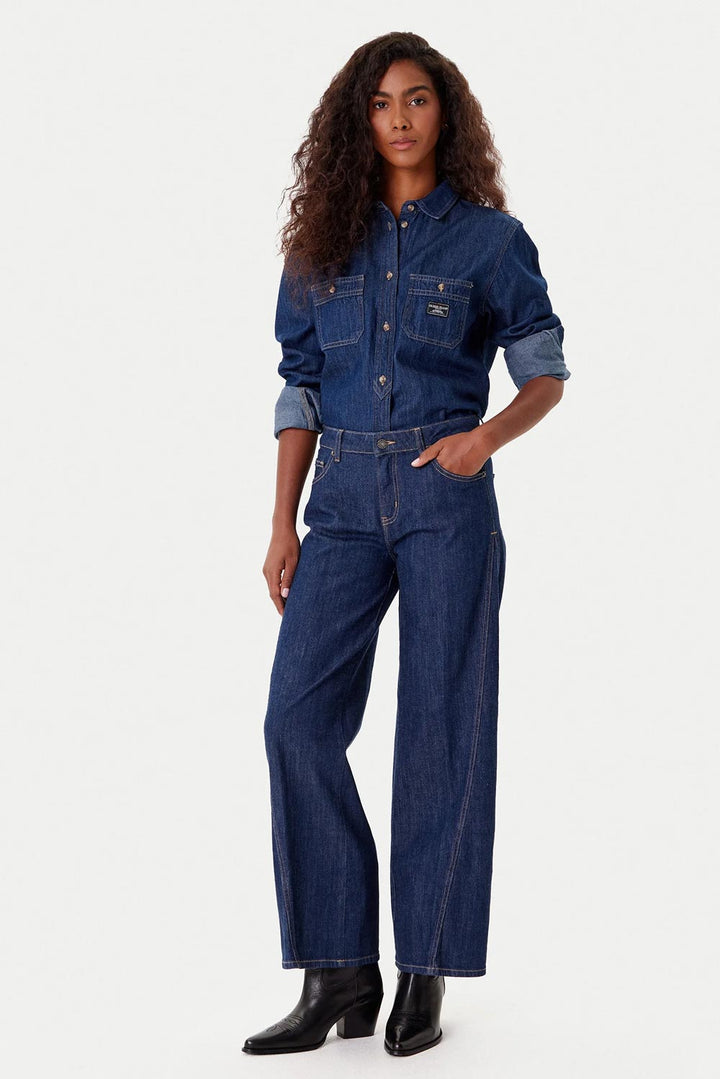 Jeans wide fit blu Guess