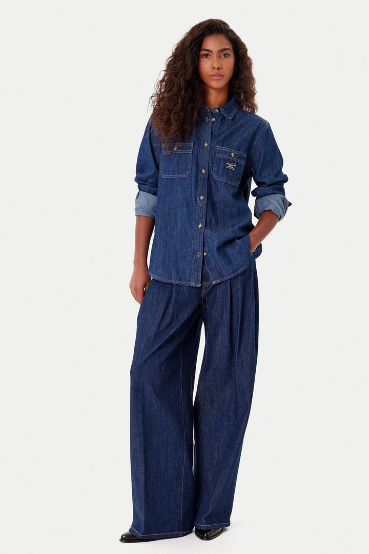 Jeans extra wide blu Guess