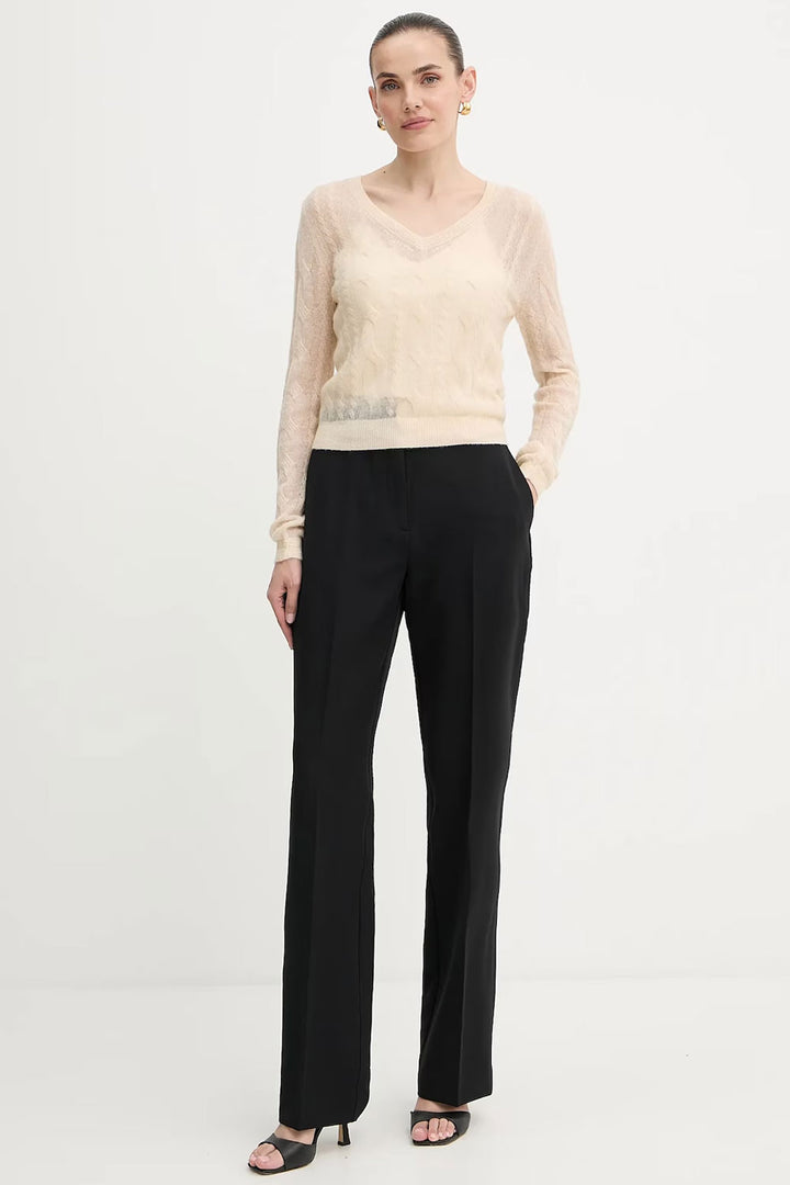 Pullover sottile a coste Guess