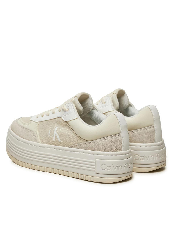 Sneakers platform in cotone Calvin Klein Jeans